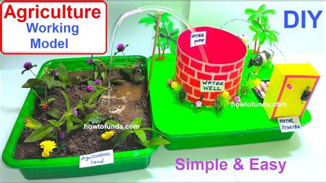 How To Make Agriculture Farming Working Model Inspire Science Project