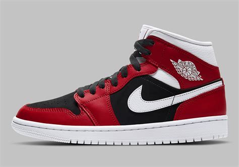 Air Jordan Mid Wmns Gym Red White Black Bq Sneaker Style