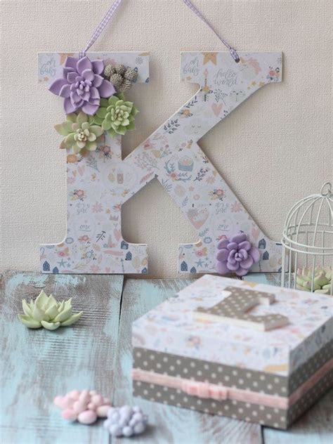 Wooden Letters Woodland Nursery Letters Succulents Nursery | Nursery ...