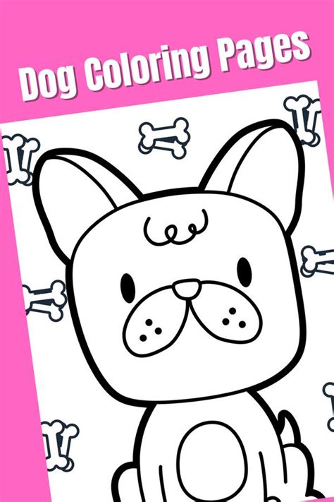 Cute Dog Coloring Pages