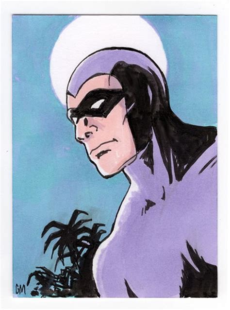 Phantom In Greg Moutafis S Greg Moutafis Sketchcards Comic Art