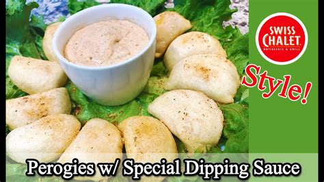 Delicious Fried Perogies With Special Dipping Sauce Copycat Swiss