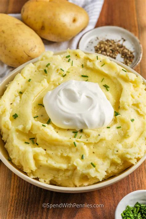 Sour Cream Mashed Potatoes Spend With Pennies