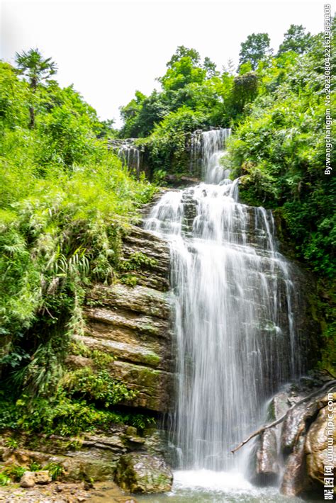 瀑布摄影图 山水风景 自然景观 摄影图库 昵图网nipic