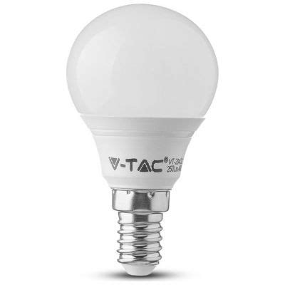 A White Light Bulb With The Word V Tac On It S Side