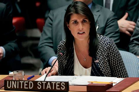 Nikki Haley Resigns As Un Ambassador