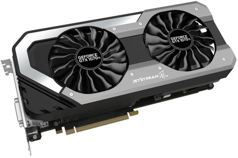 Palit NVIDIA GeForce GTX 1070 Ti 8GB JetStream Graphics Card LN85380 ...