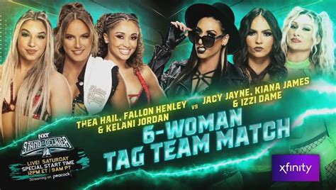 Six Woman Tag Team Match Added To Nxt Stand Deliver Diva Dirt