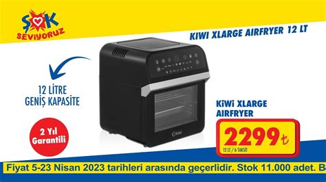 Kiwi Xlarge Airfryer Hem Ok Ta Hem De Cepte Ok Ta Youtube