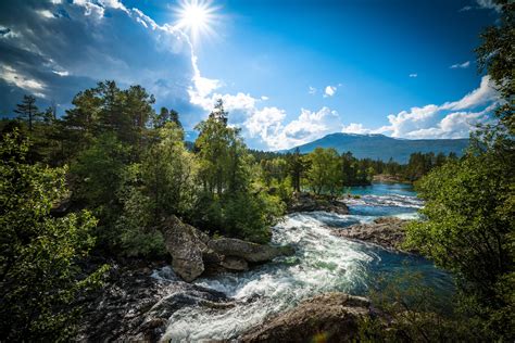 Wallpaper Cloud Sky Water Resources Light Natural Landscape