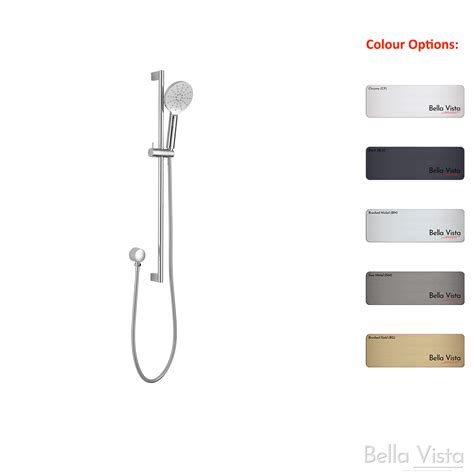 Rondo Rail Shower With Sliding Rail Multi Colored Infinity Plus