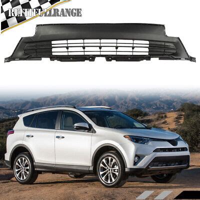 Front Bumper Center Lower Grill Grille Fit For Toyota Rav