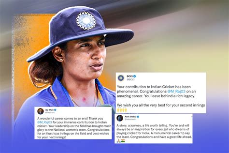 Mithali Raj Retirement: Wishes pour in for Mithali Raj