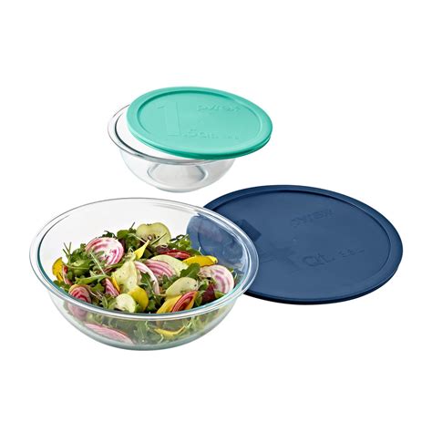 pyrex smart essentials pc bowl set kitchen warehouse