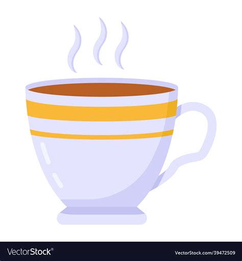 Hot Tea Royalty Free Vector Image VectorStock
