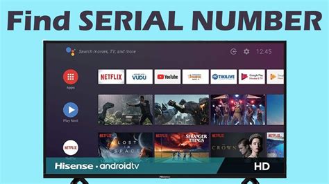 How To Find SERIAL NUMBER On Hisense TV Check SERIAL NUMBER YouTube