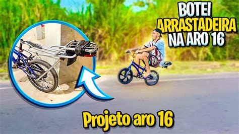 Finalmente Botei Arrastadeira Na Bike Aro Estilo Bh Ser Que Arrasta