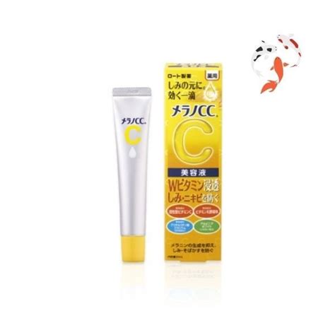 Rohto Mentholatum Melano Cc Vitamin C Essence 20ml Moody Skin