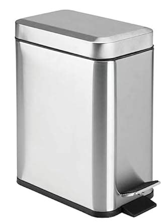 Jm Yipeng Bathroom Bin L Stainless Steel Pedal Bin Waste Bin With