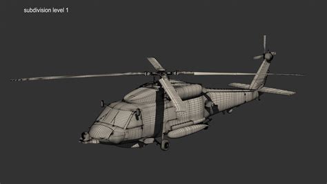 Seahawk Helicopter Japanese Navy 3D Model $149 - .fbx .usd .gltf .obj ...