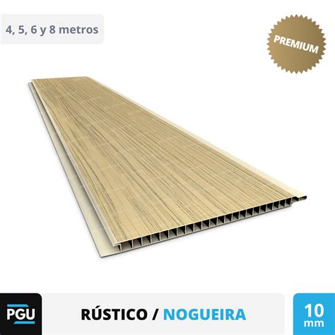 Cielorraso de PVC Rústico Plasbil 20cm x 10mm PGU Uruguay