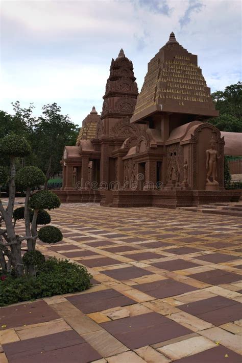 The Entrance To The Cave Temple At Wat Phou Wa Stock Photo Image Of