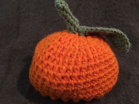 Fruit Orange Clementine Baby Hat Crochet Baby Hat, Baby Gift, Beanie ...