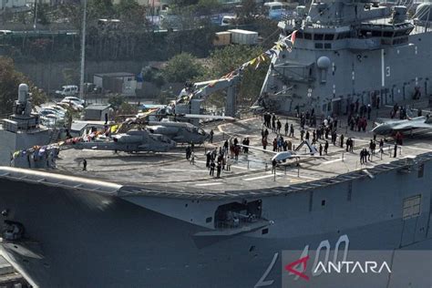 Kapal Induk Ringan Tcg Anadolu Turkiye Antara News