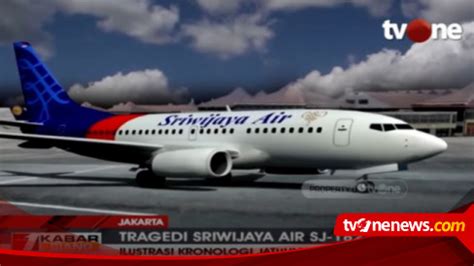 Terkuak 6 Penyebab Kecelakaan Sriwijaya Air SJ182 KNKT Beberkan Data