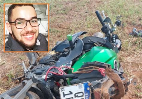 V Tima De Acidente Moto De Alta Cilindrada No Mt Identificada