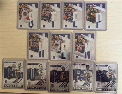 22 23 23 24 Panini Donruss Elite Stephen Curry 勇士 咖哩 特卡 字母卡 全名 12張一組