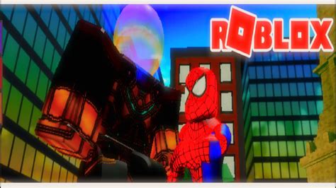 Fighting Mysterio S Illusions I Roblox Spiderman Simulator I Rebeccas