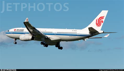 B Airbus A Air China Whiskey Romeo Aviation Jetphotos