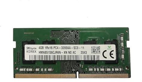 Sk Hynix Gb Sodimm Ddr Pc Rx Hmaa Gs Cjr N Xn So Dimm