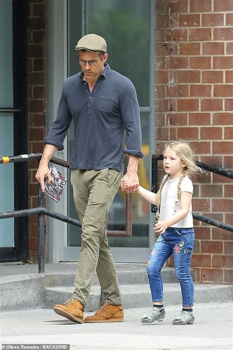 Ryan Reynolds sweetly holds hands with his daughter James, four ...