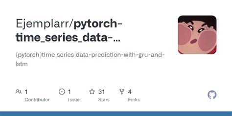 Github Ejemplarr Pytorch Time Series Data Prediction With Gru And