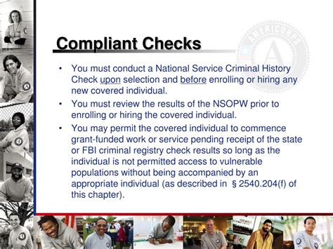 Ppt National Service Criminal History Checks Powerpoint Presentation