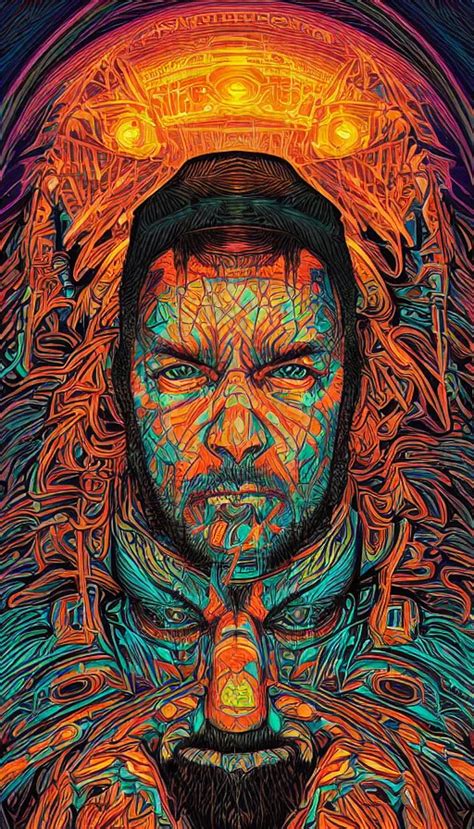 Portrait Of A Digital Shaman By Dan Mumford Stable Diffusion OpenArt