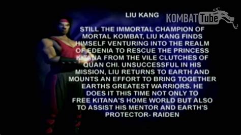 Mk4gold Bio Liu Kang Youtube