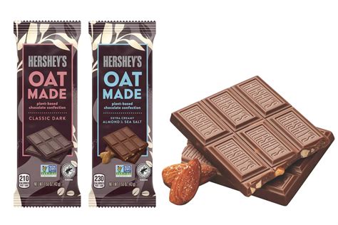 Hershey S Oat Made Chocolate Bars Reviews Info Dairy Free