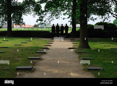 Bronze Sculpture At Langemark German First World War Cemetery Ypres