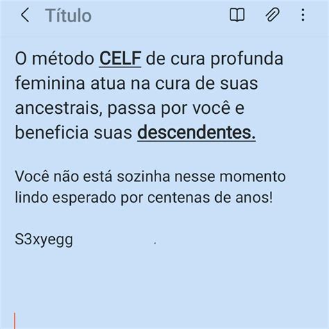 O método CELF Mentoria S3xyegg é um presente para todas as mulheres de