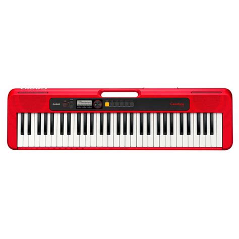 Цифровой синтезатор Casio CT-S200 RDC7, красный. Без адаптера - купить ...