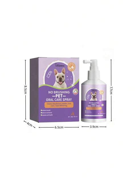 Spray De Nettoyage Des Dents Pour Chiens Et Chats Nettoyage Bucco