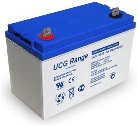 Gelaccu Ultracell DCGA Deep Cycle Gel Accu UCG 12v 100000mAh Bol