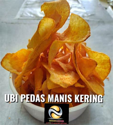 Kerepek Ubi Pedas Manis Kering Super Snack G Lazada