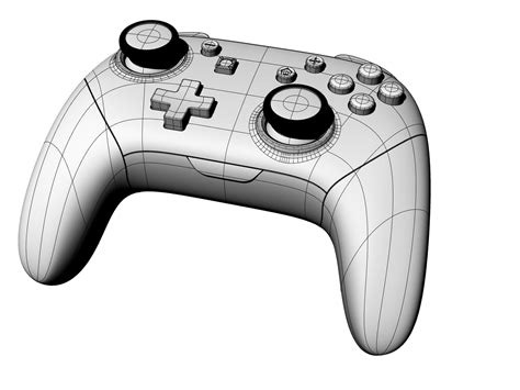 Gamepad 06 Model Turbosquid 2045755