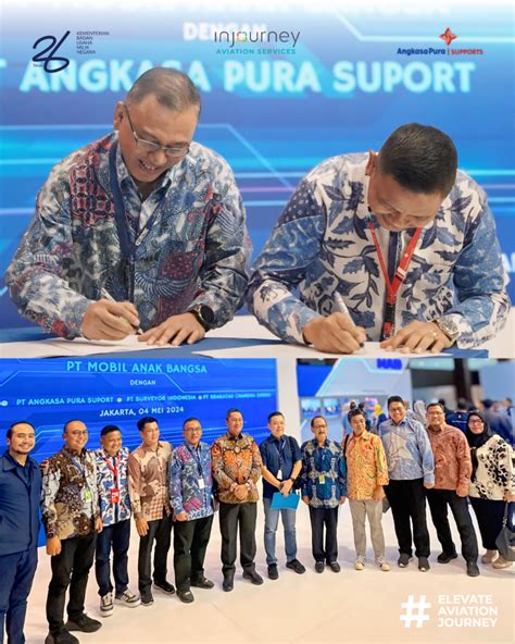 PT Angkasa Pura Suport Signs Memorandum Of Understanding MOU With PT