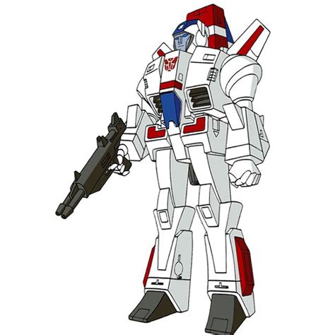 Super 7 Transformers G1 Skyfire Jetfire ReAction Figure 3 3/4 inch Toy ...