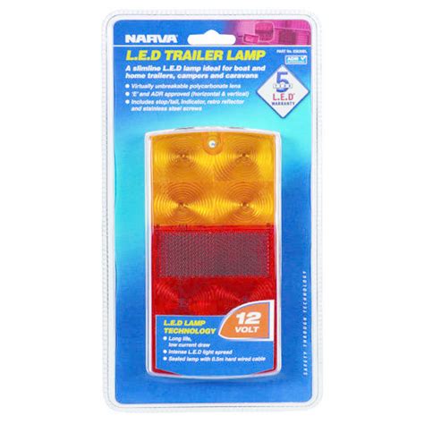 Narva 12v Model 36 Led Slimline Rear Stoptail Direction Indicator Lamp Blister Pack